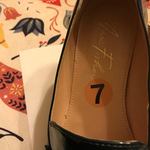 New Marc Fisher leather moccasins size 7 - Picture 2 of 6